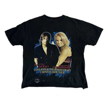 10s carrie underwood tour t shirt y2k - メルカリ