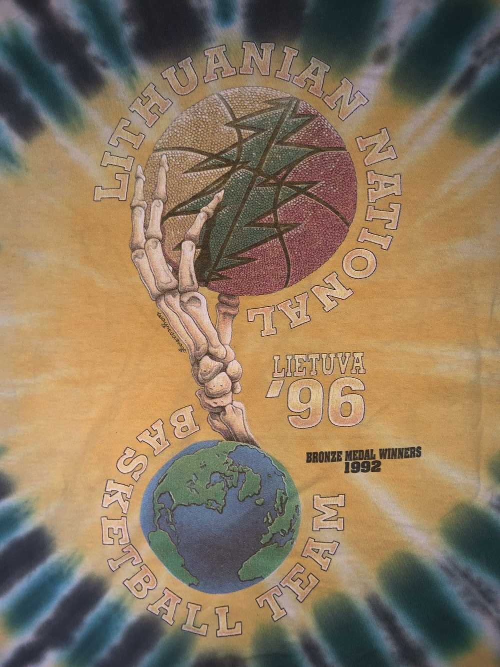 Anvil Vintage 1996 Grateful Dead Lithuania Basket… - image 7