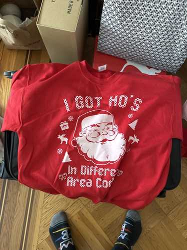 Gildan H**s in Different Area Codes Sweater size l