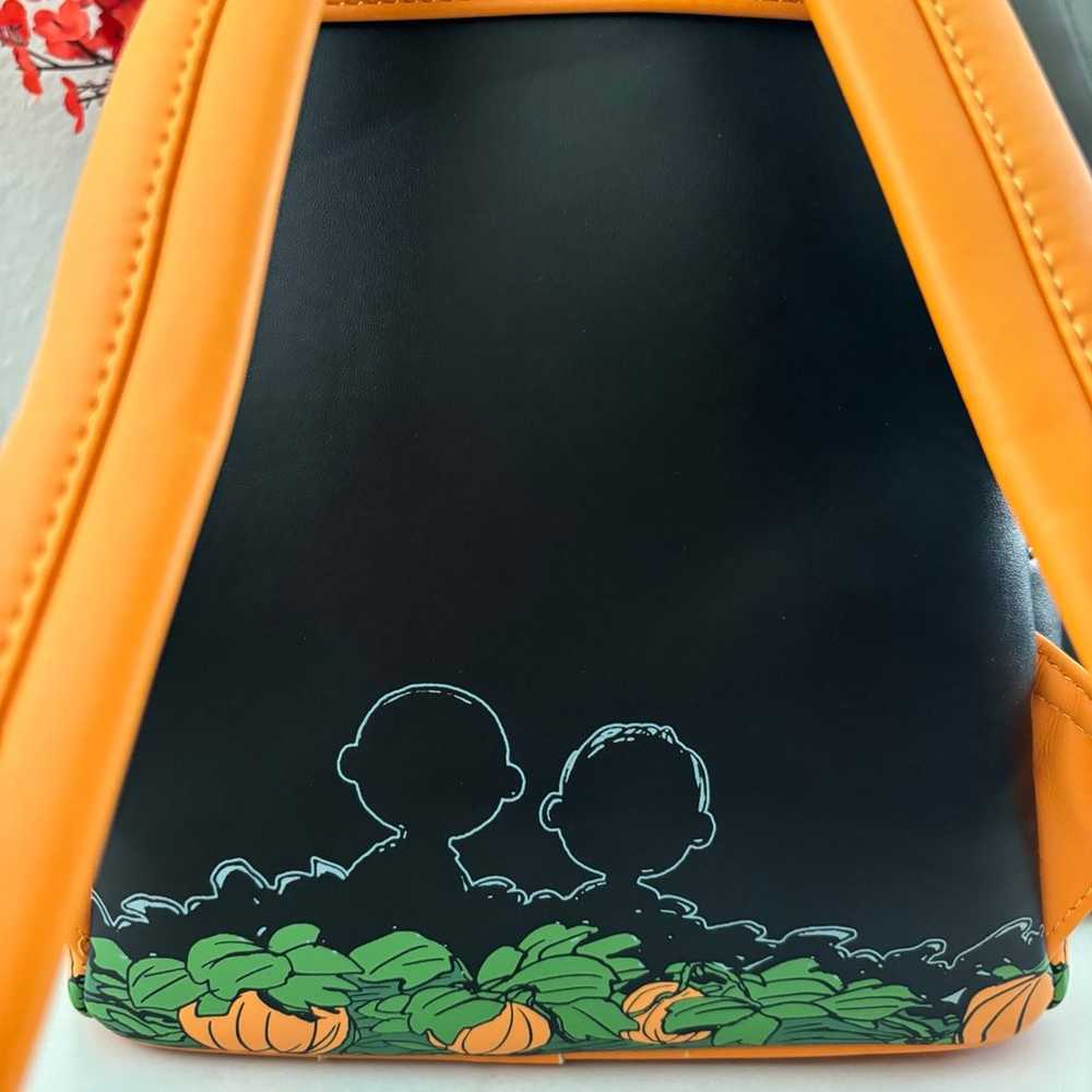 Loungefly Peanuts Great Pumpkin Snoopy Glow in th… - image 5