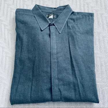 Banana Republic Banana Republic dark gray button d