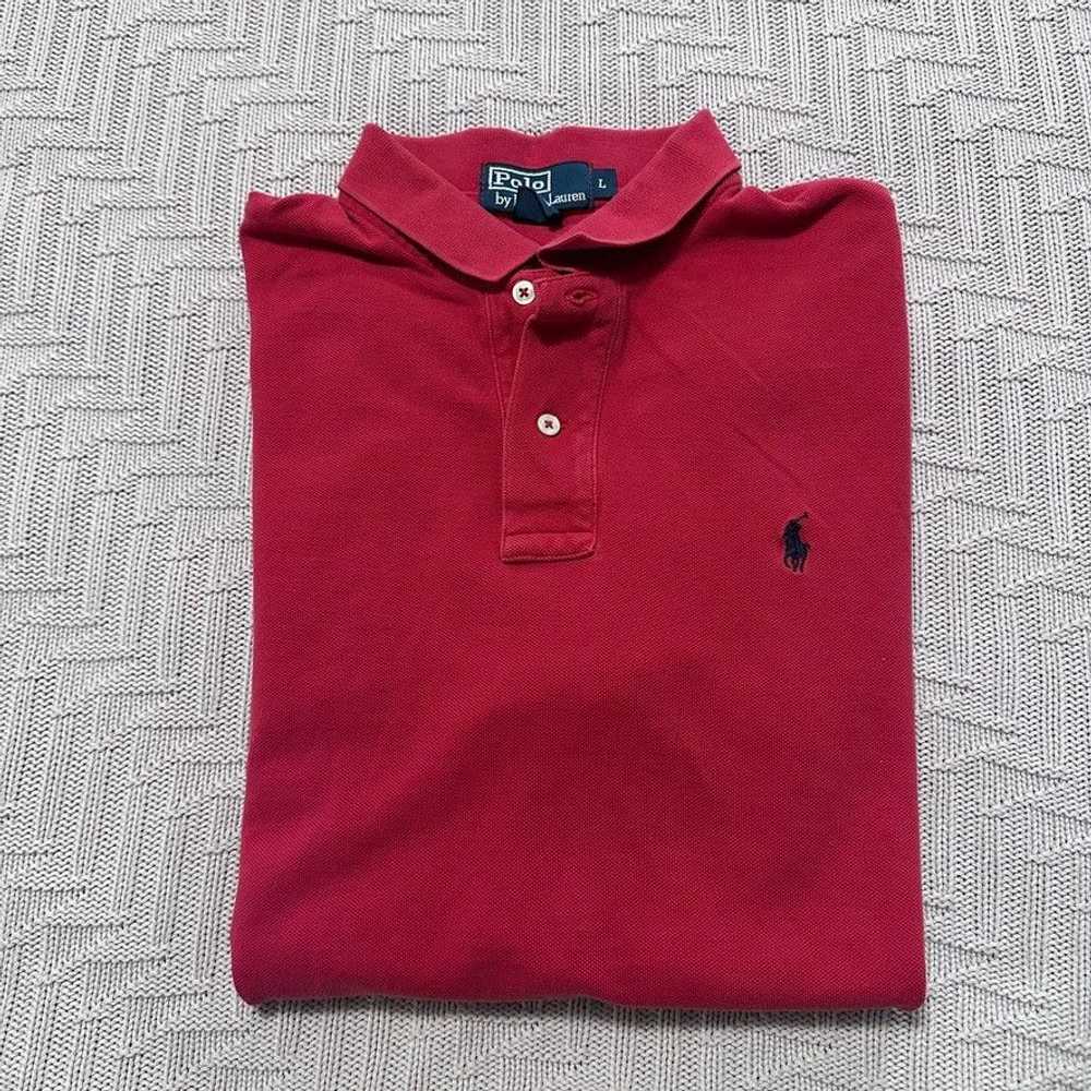 Polo Ralph Lauren Polo Ralph Lauren red polo shir… - image 1