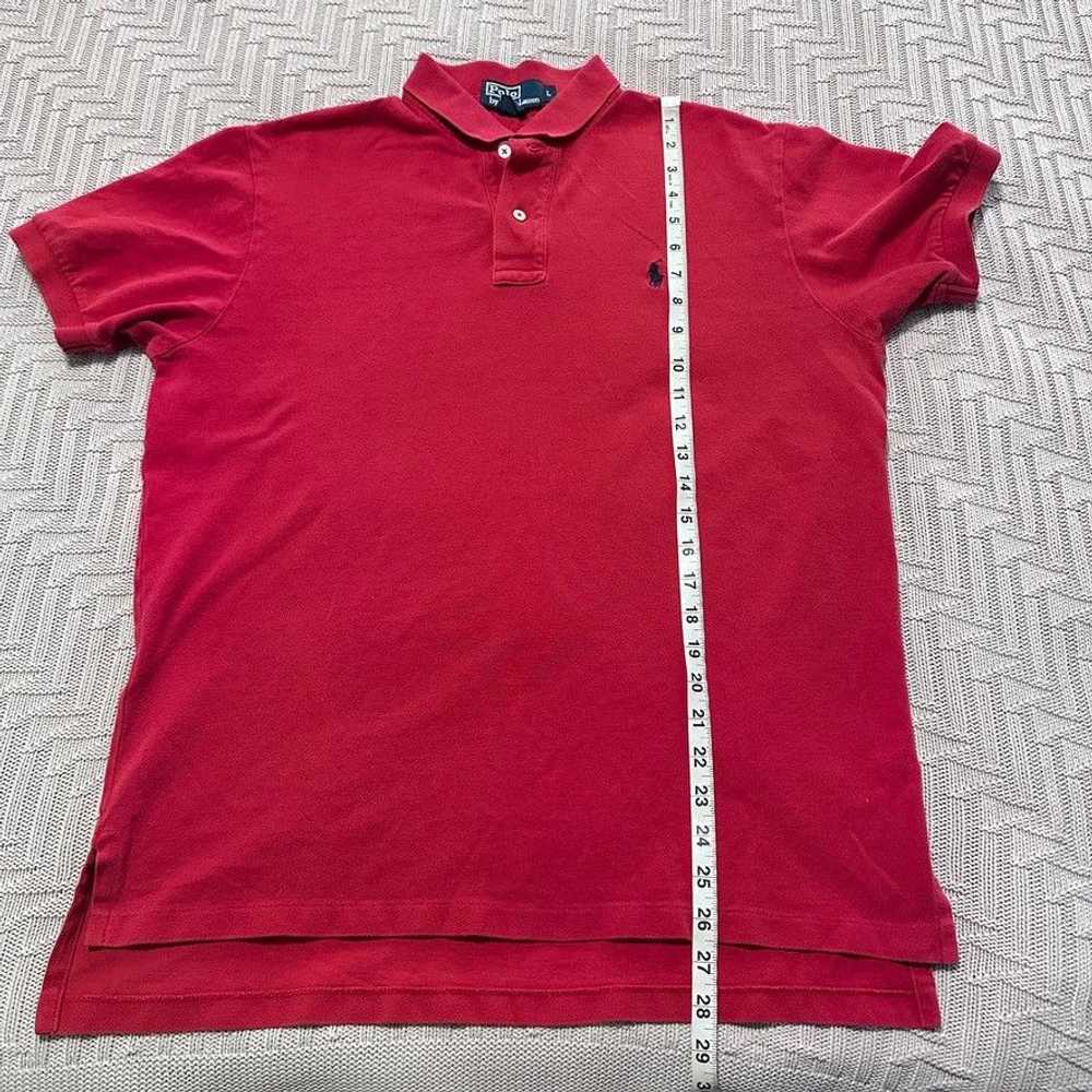 Polo Ralph Lauren Polo Ralph Lauren red polo shir… - image 6