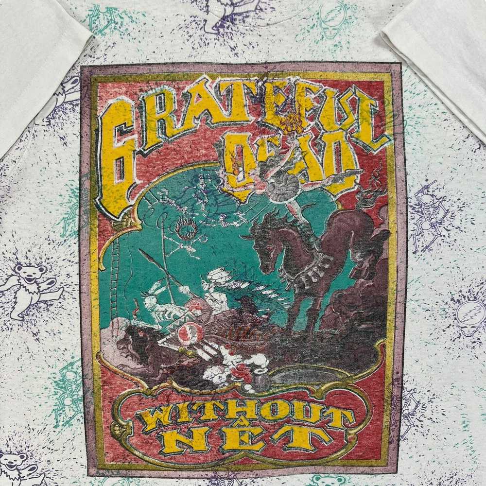 Band Tees × Grateful Dead × Vintage Vintage 1991 … - image 4