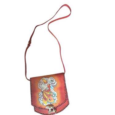 Koi Fish Handcrafted Genuine Leather bag