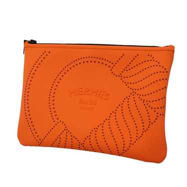 Hermes Hermes Pouch Neoban Kanoe MM Nylon Grenadi… - image 1