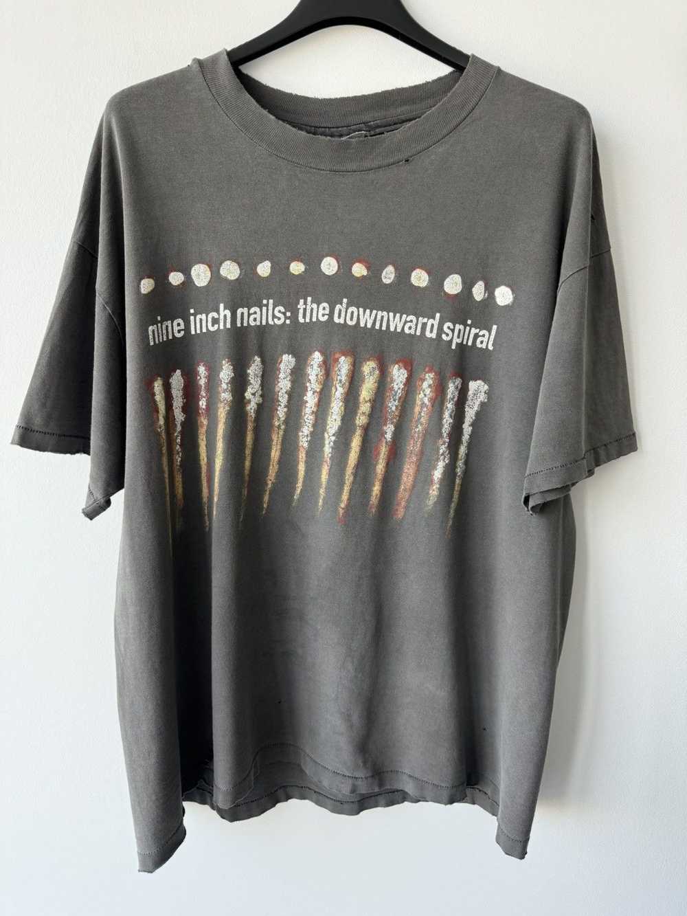 Vintage VINTAGE NINE INCH NAILS 1994 DOWNWARD SPI… - image 1