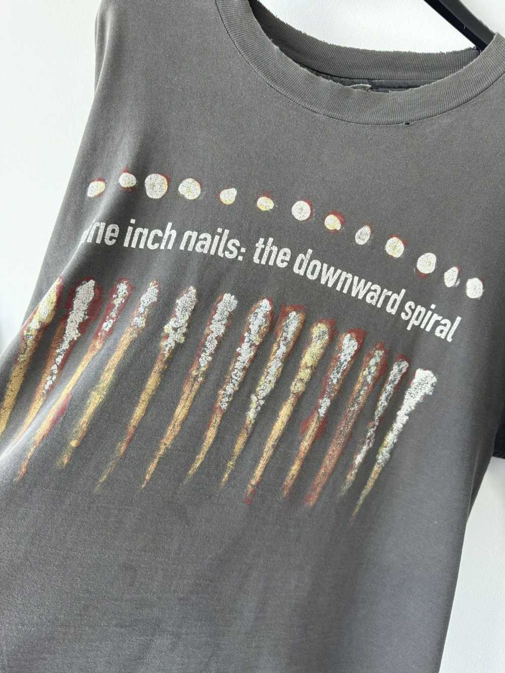 Vintage VINTAGE NINE INCH NAILS 1994 DOWNWARD SPI… - image 2