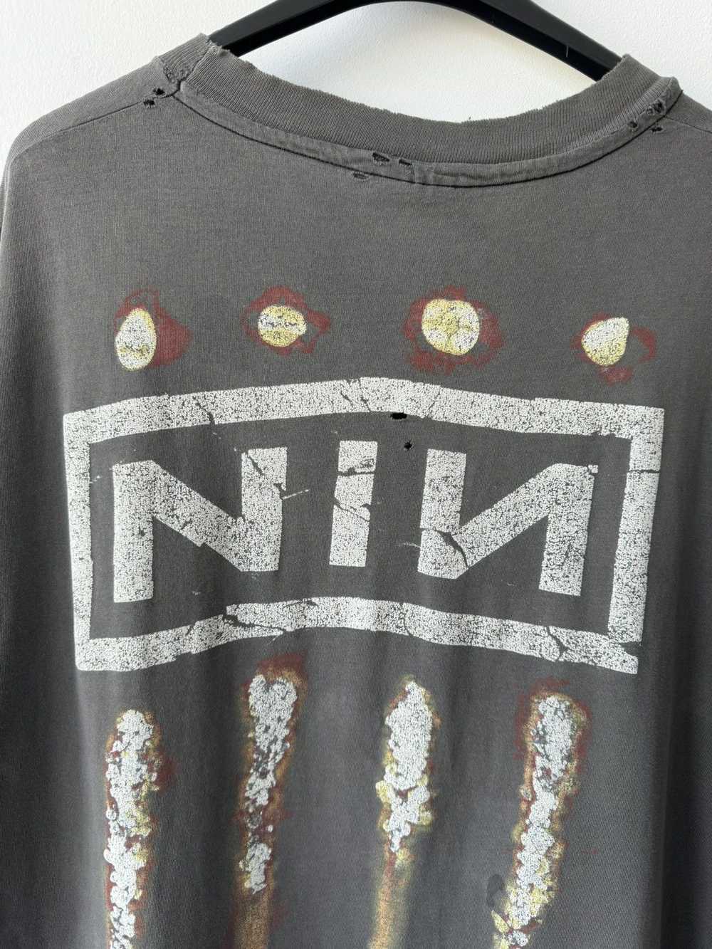 Vintage VINTAGE NINE INCH NAILS 1994 DOWNWARD SPI… - image 8