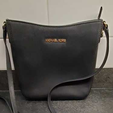 Michael Kors Black Jet Set Large Messenger Crossb… - image 1