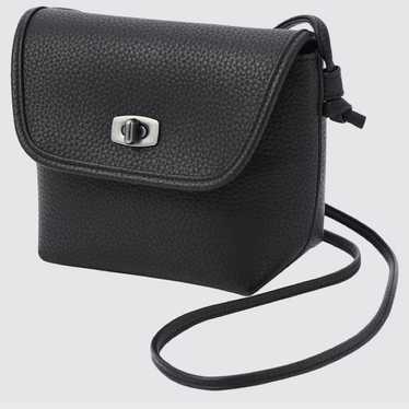 Leather Touch Box Mini Shoulder Bag UNIQLO