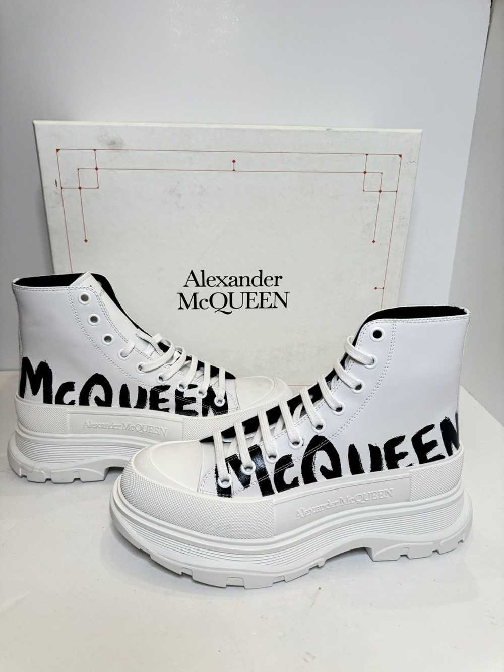 Alexander McQueen Alexander McQueen Men's White G… - image 1