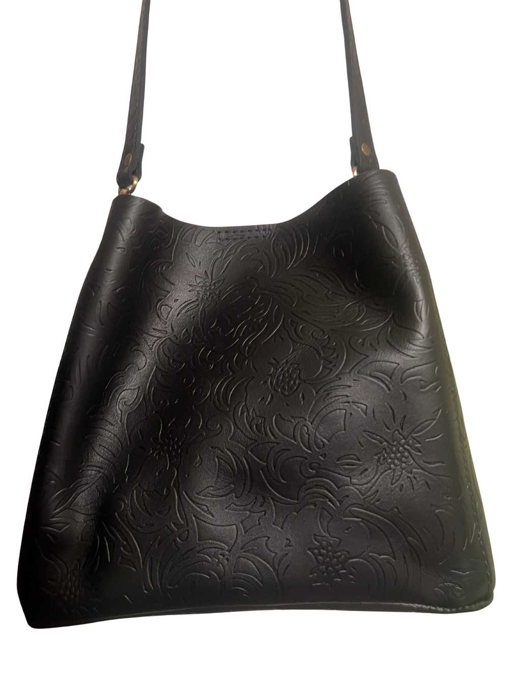 Portland Leather Butterfly Bucket Bag - image 4