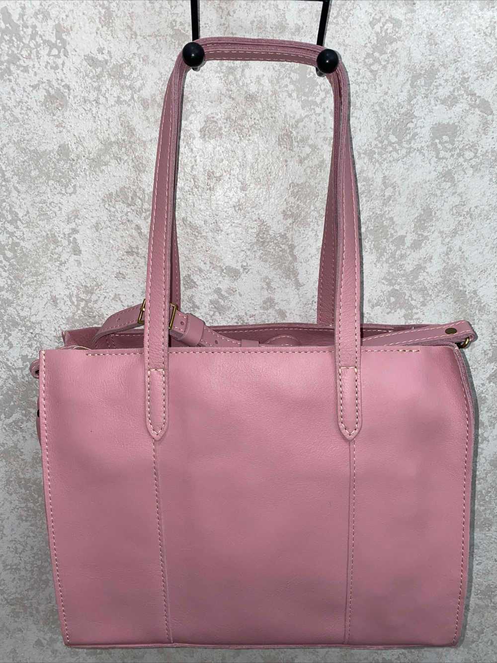 Portland Leather Large Lola Zipper Crossbody Tote - image 5