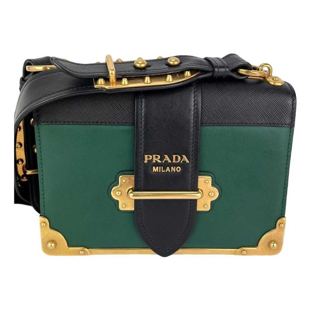 Prada Cahier leather handbag - image 1