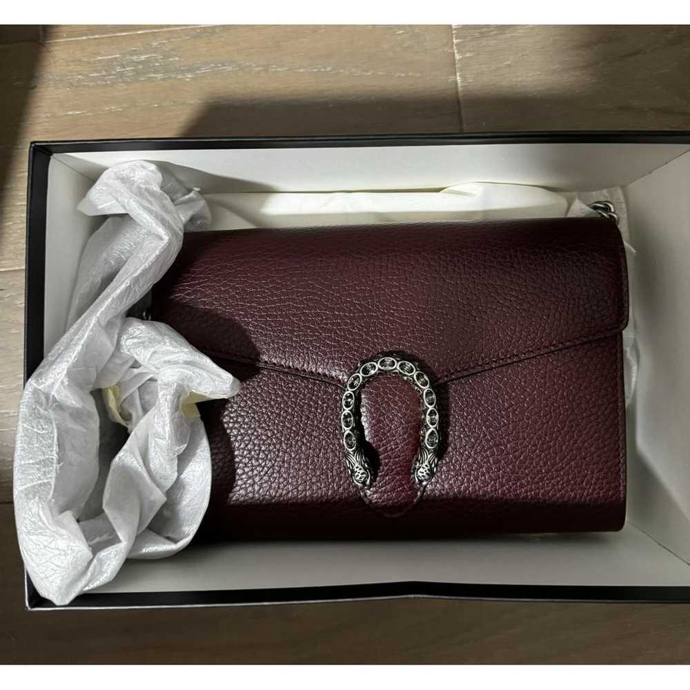 Gucci Dionysus Chain Wallet leather crossbody bag - image 7