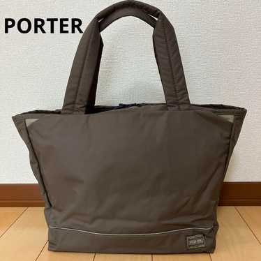 PORTER GIRL Porter Girl Mousse Tote Bag in Beige G