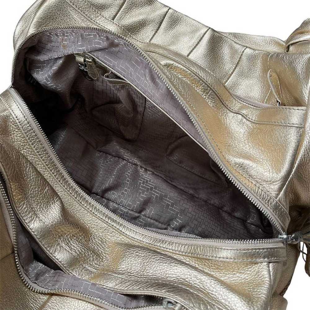 Unused Cole Haan Metallic Gold Mesh Shoulder Bag … - image 5