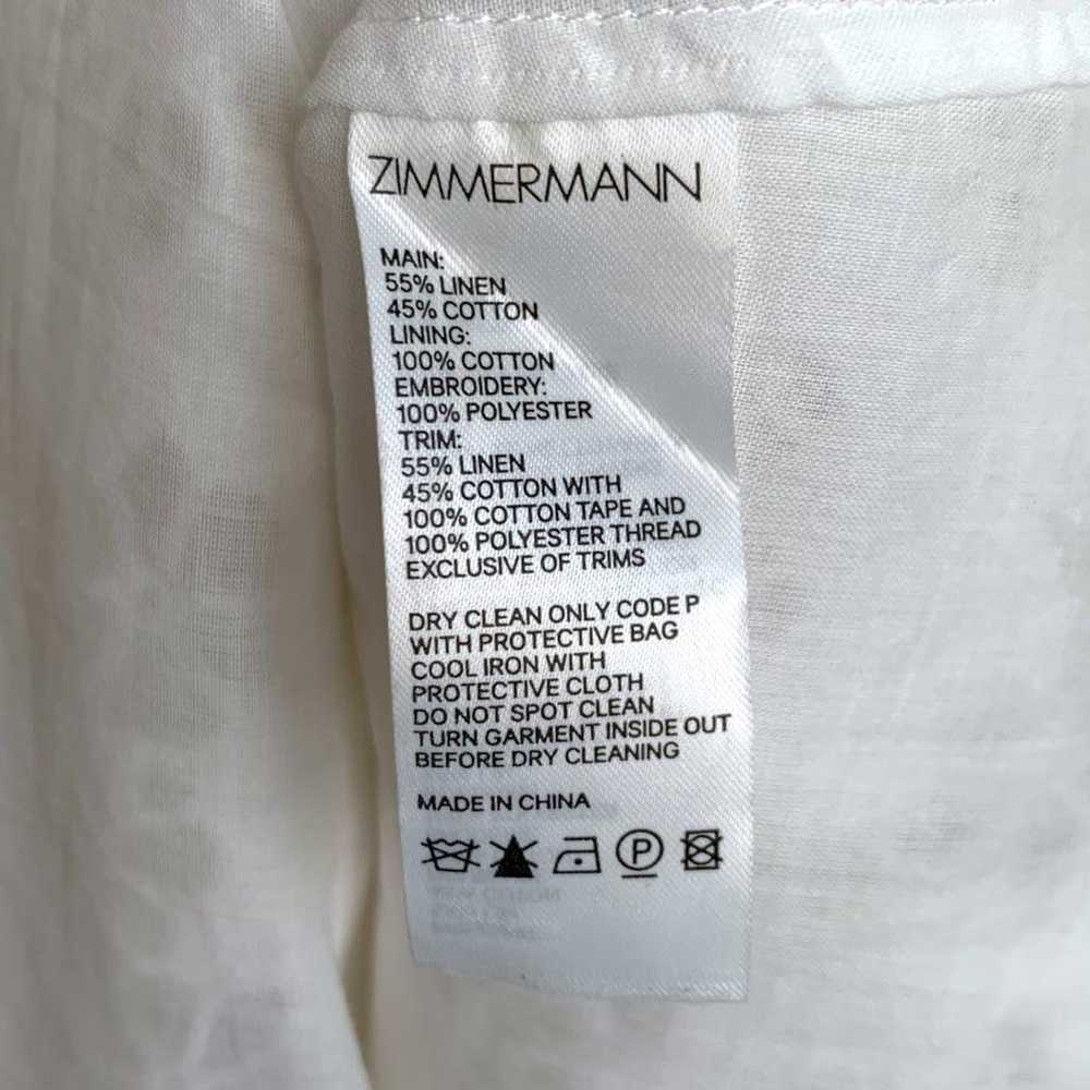 Zimmermann Linen mid-length dress - image 5