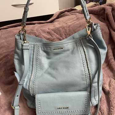 Cole Haan Nickson double strap hobo and wallet