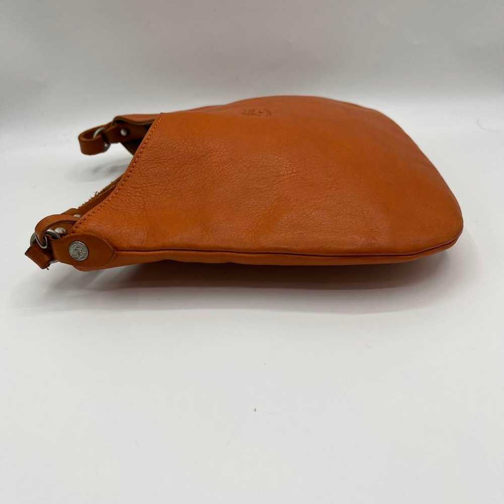 Il Bisonte Shoulder Bag Mini Pouch Leather Logo E… - image 5