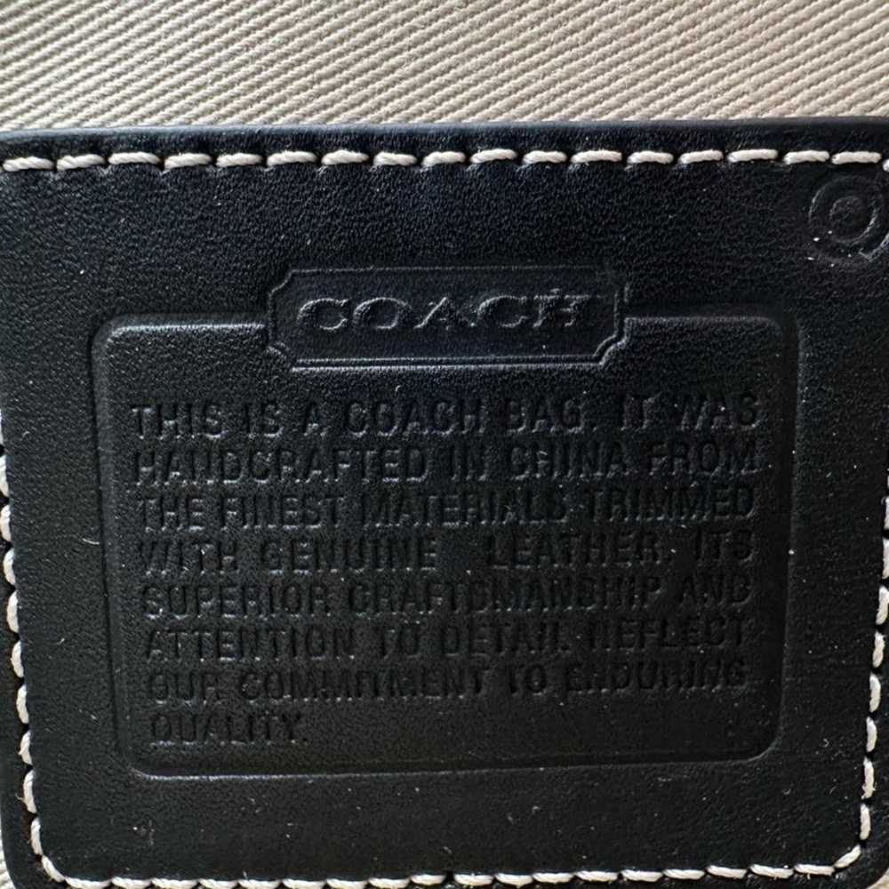 Coach Double Zipper Cosmetic Bag - image 11