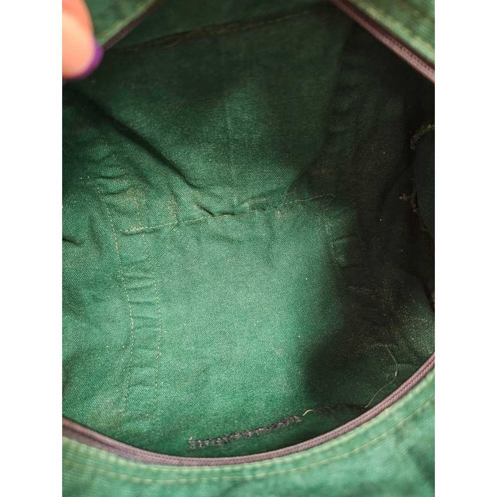 Vitage Canvas Kelly Green Golf Embroidered Should… - image 8