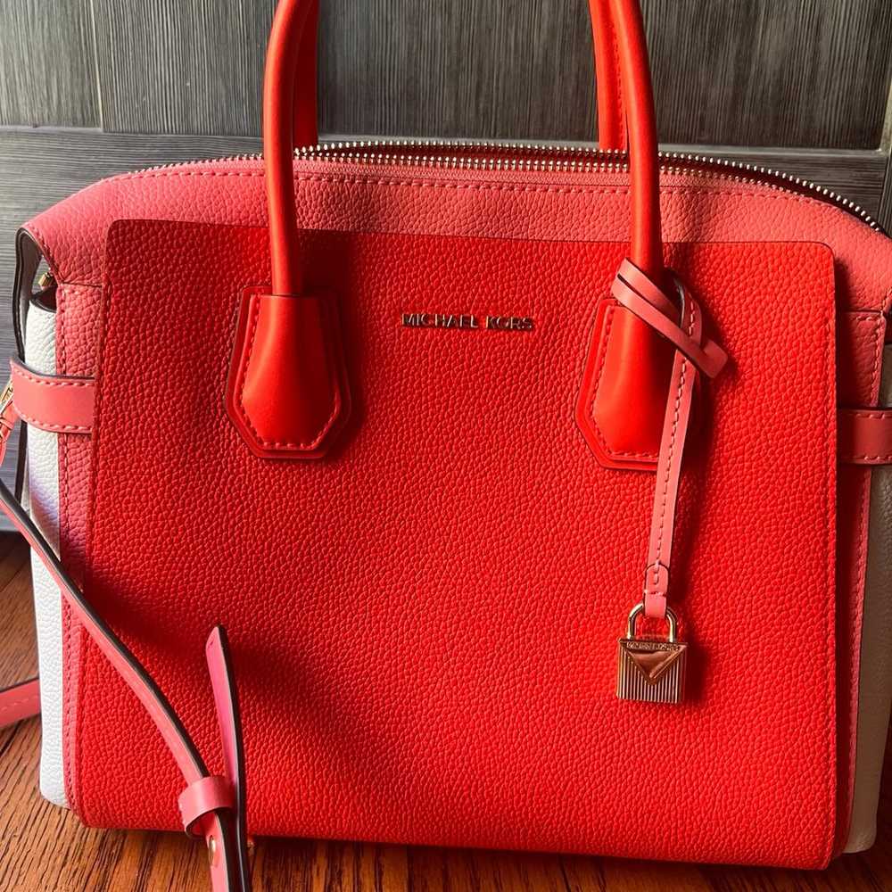 Micheal Kors Mercer Medium Satchel - image 3