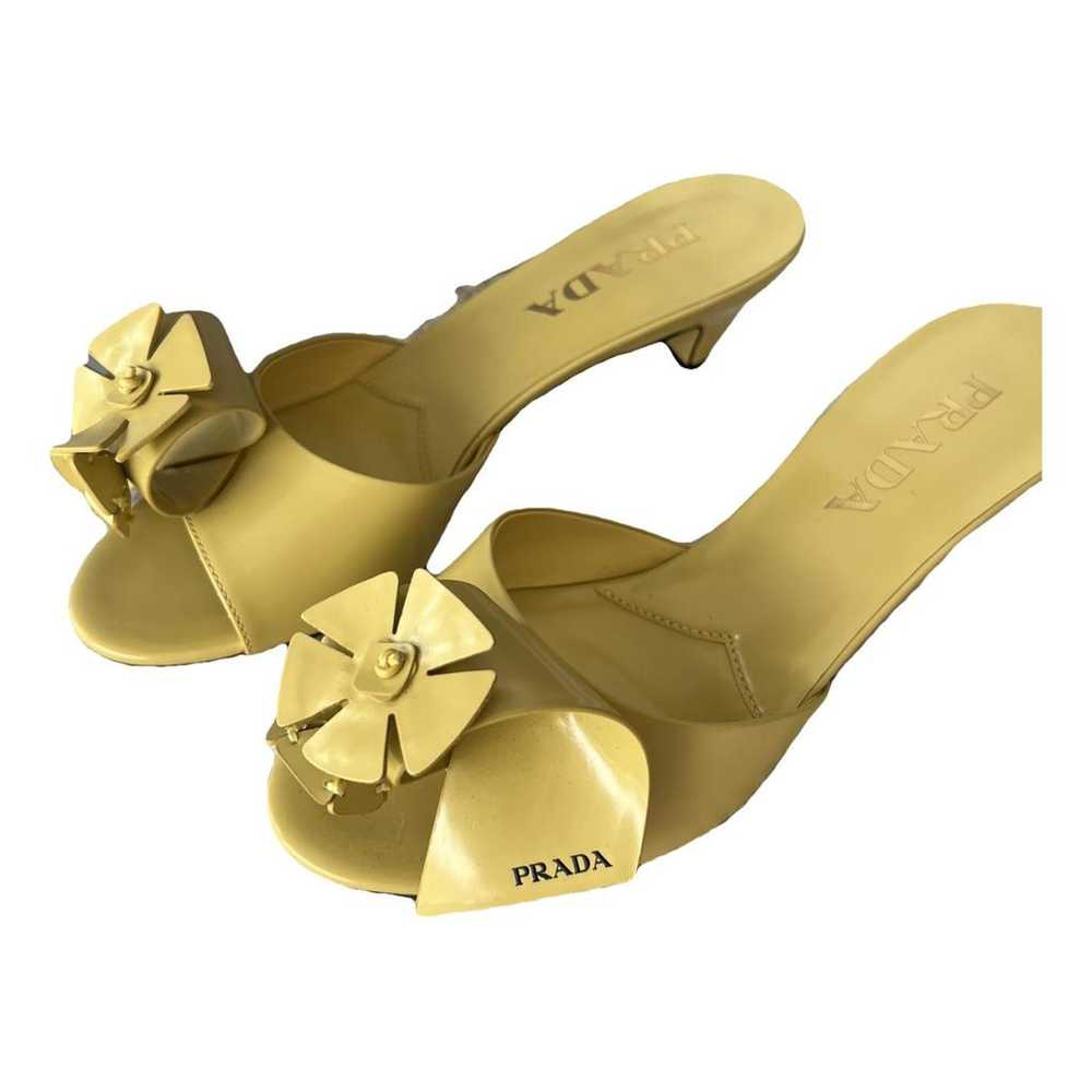 Prada Leather heels - image 1