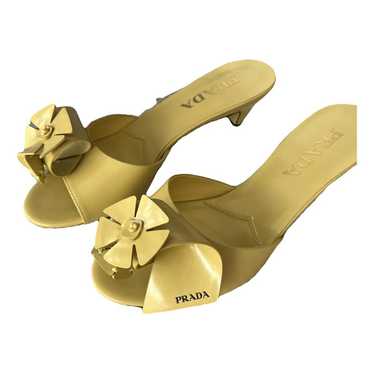 Prada Leather heels - image 1