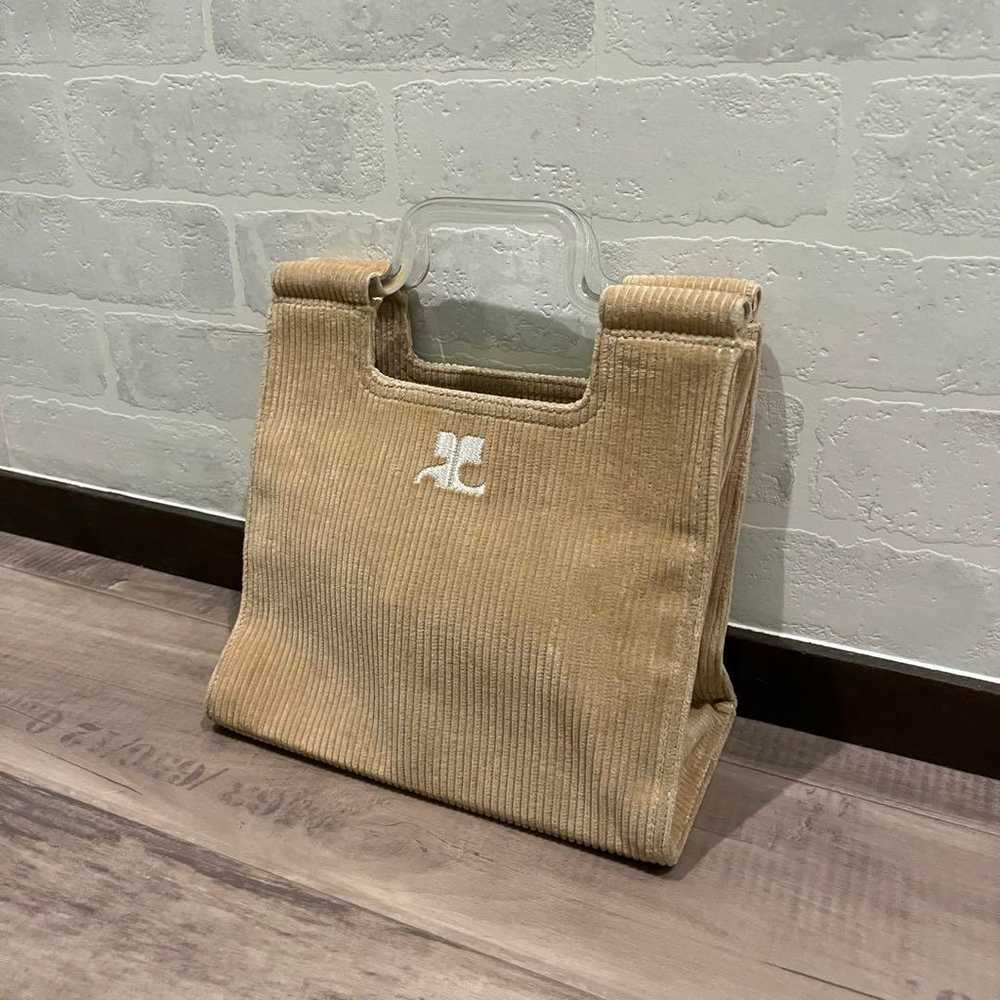 【In excellent condition!】Craie Clear Bag Beige - image 1