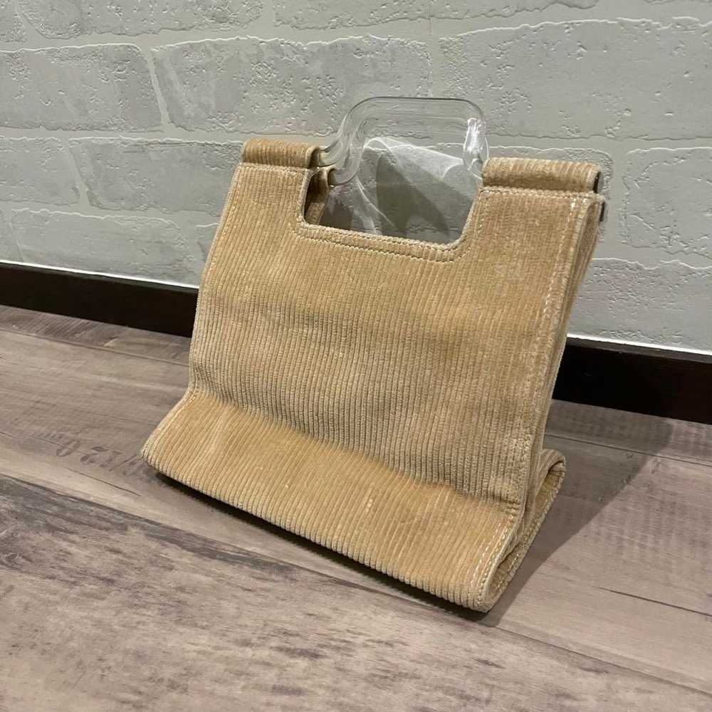 【In excellent condition!】Craie Clear Bag Beige - image 3