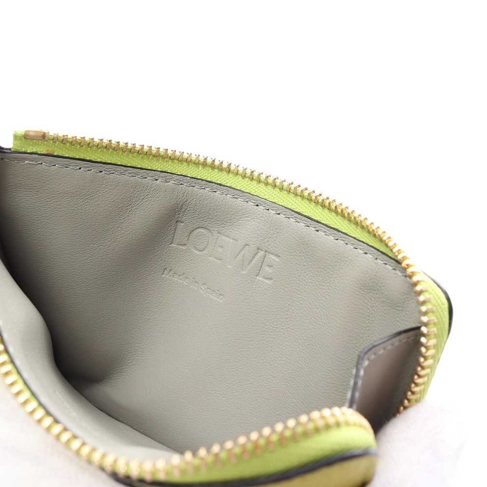 Loewe Loewe Coin Card Holder Case Purse Leather Y… - image 4