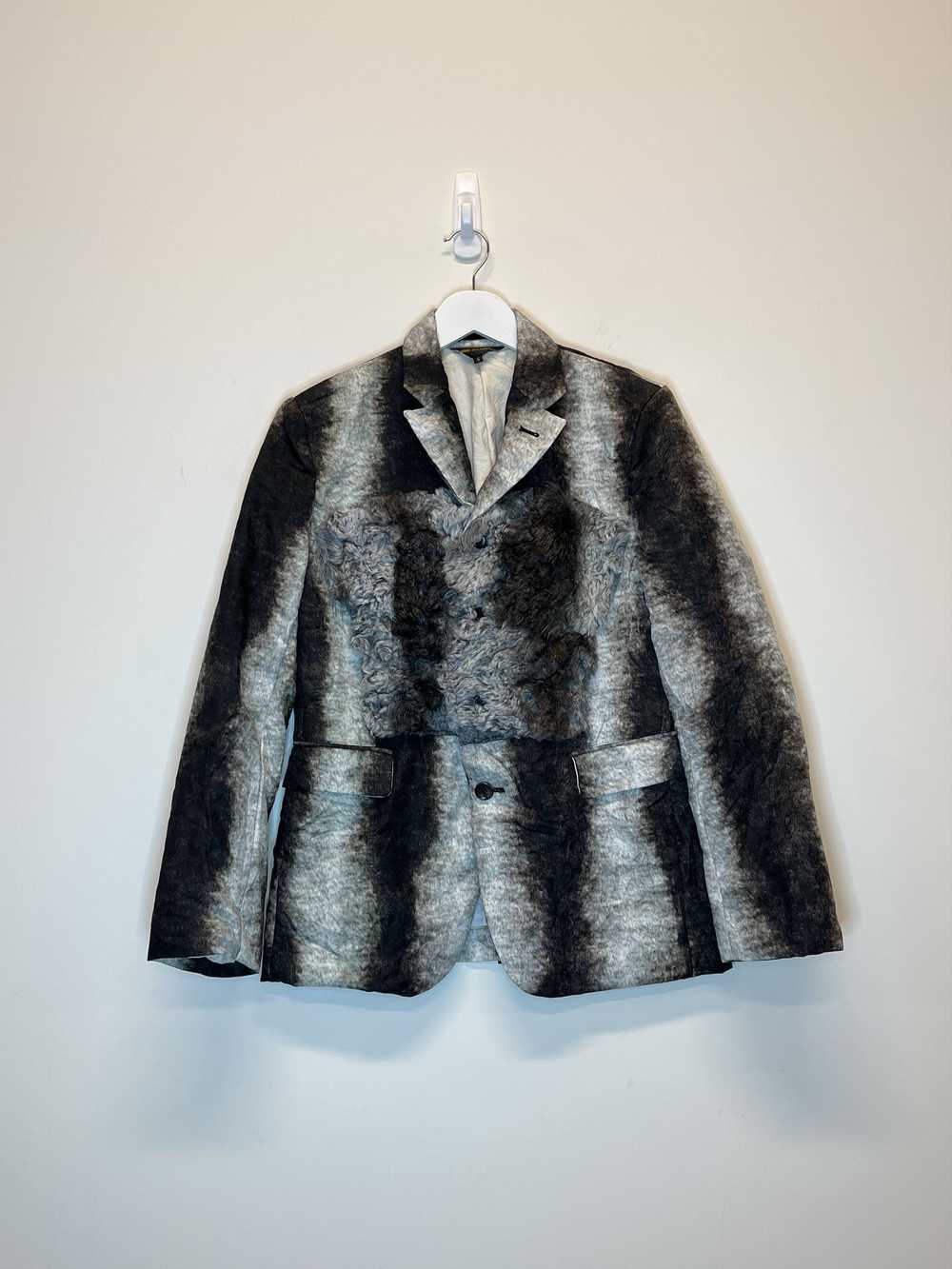 Comme des Garcons Printed Faux Fur Jacket - image 1