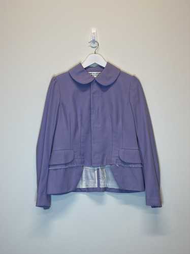 Comme des Garcons Raw Edge Lilac Jacket - image 1