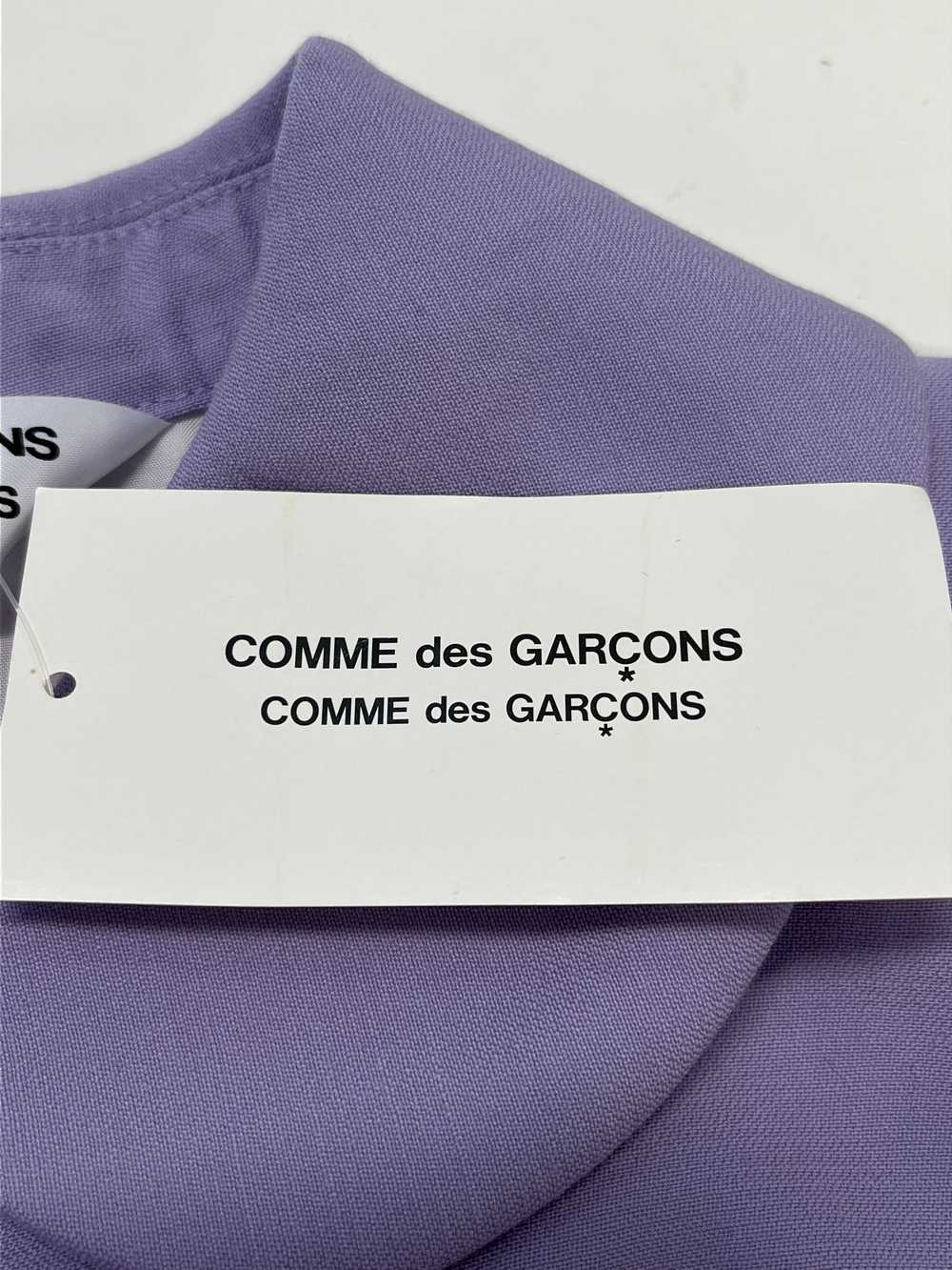 Comme des Garcons Raw Edge Lilac Jacket - image 4