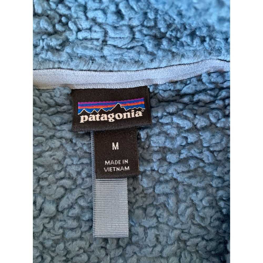 Patagonia Patagonia blue fleece teddy 1/4 zip - image 3