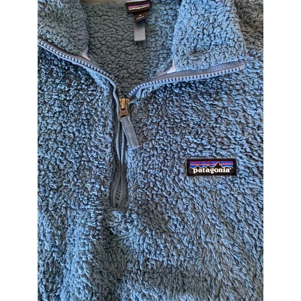 Patagonia Patagonia blue fleece teddy 1/4 zip - image 9