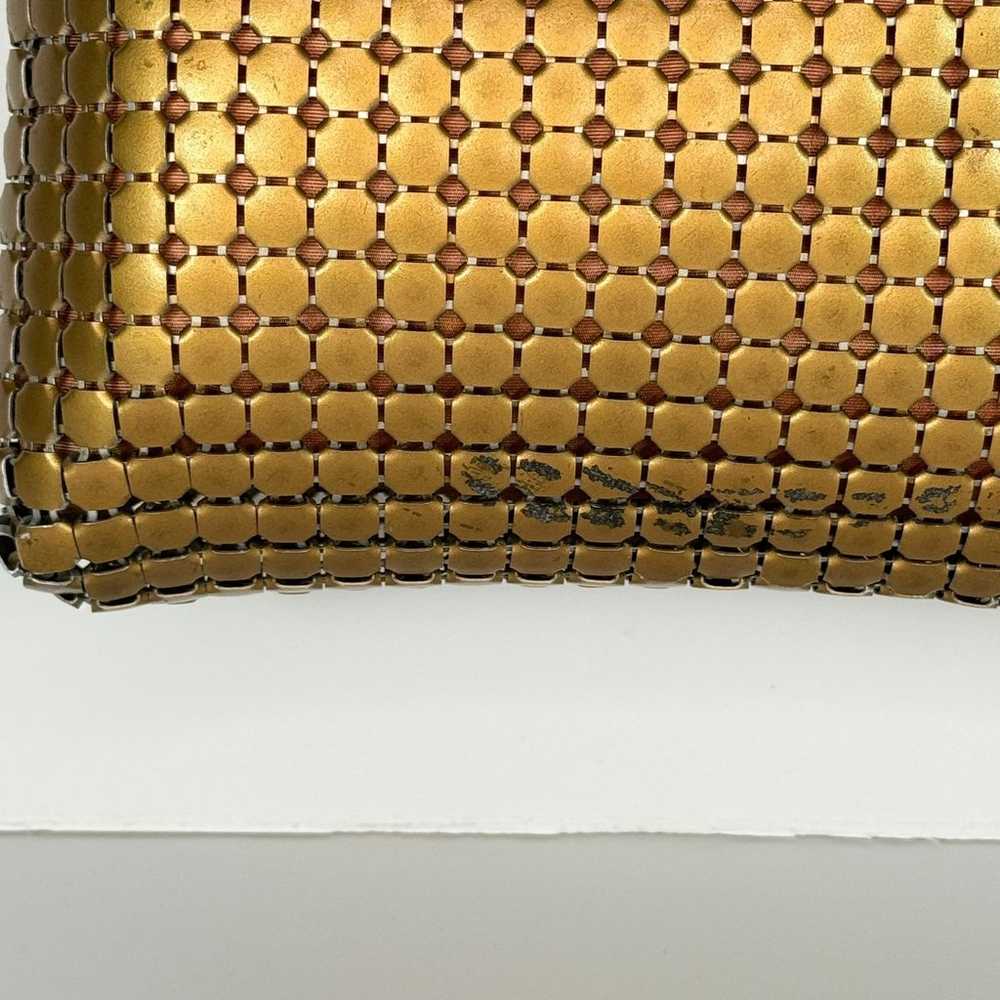 WHITING & DAVIS Vintage 60s Gold Mesh Modern Even… - image 3