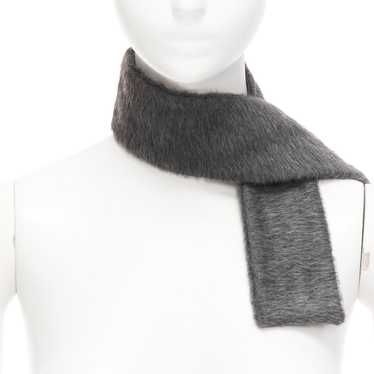 Valentino VALENTINO dark grey alpaca virgin wool … - image 1