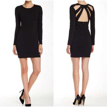 Parker Parker Mariel Jersey Bodycon Black Mini Dre