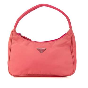 Pink Prada Tessuto Shoulder Bag