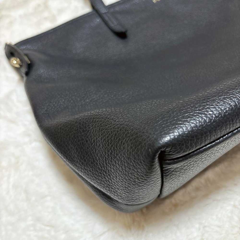 FURLA tote bag, black, leather. - image 3