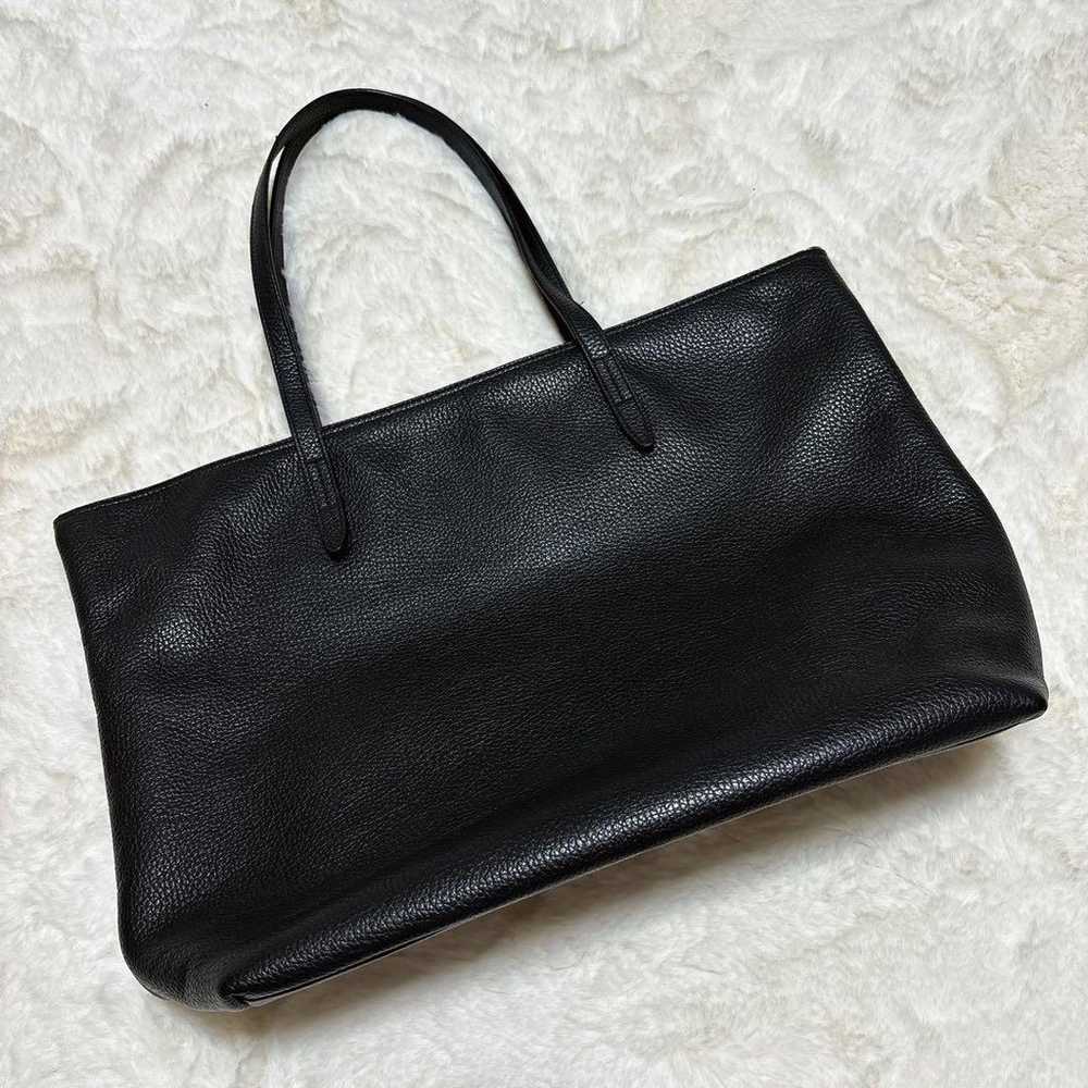 FURLA tote bag, black, leather. - image 6