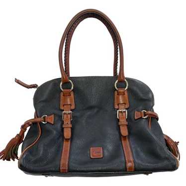 Dooney & Bourke Purse Womens Blue Tan Florentine … - image 1