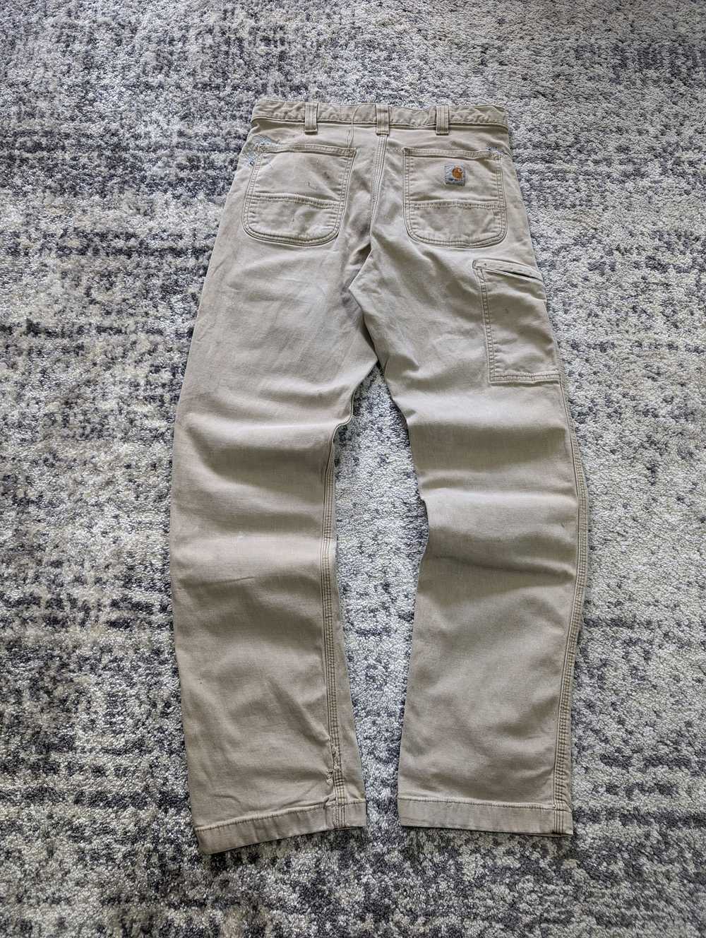 Carhartt × Distressed Denim × Jnco 33x32 Crazy Fa… - image 12