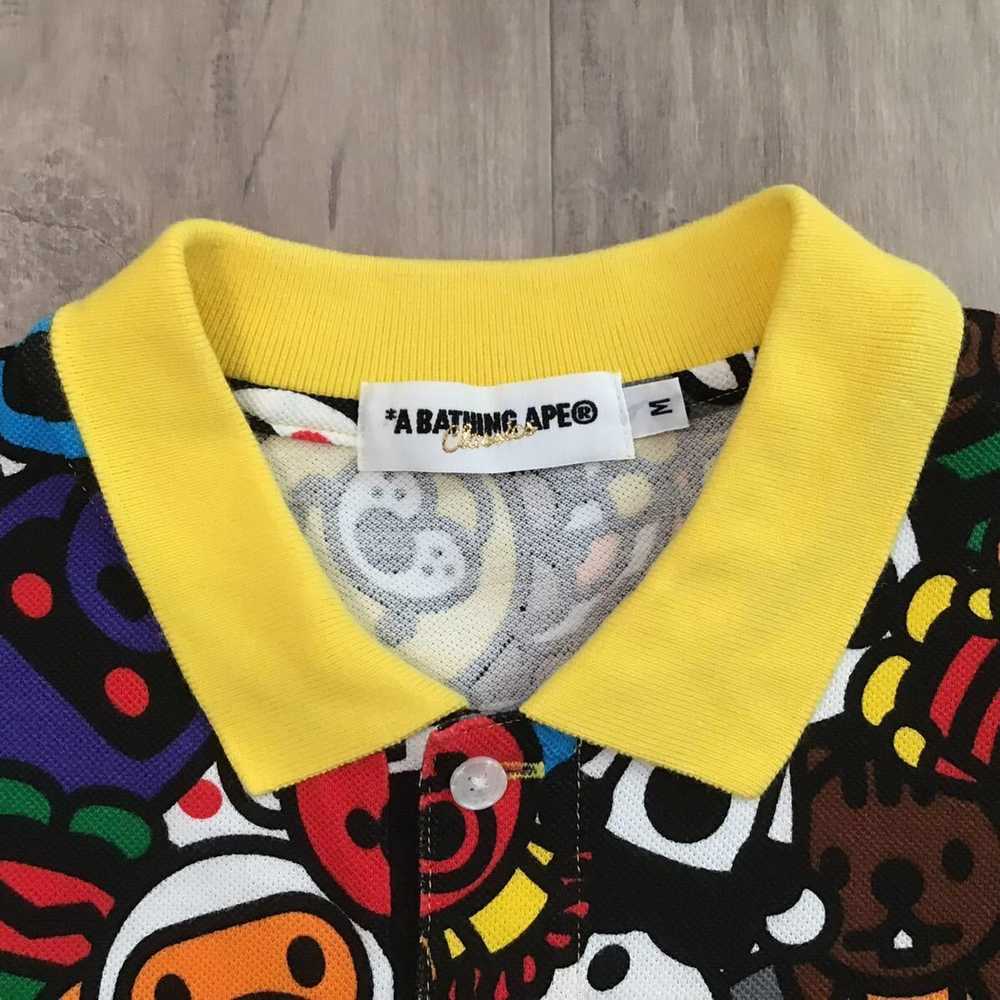 Bape × Nigo BAPE Milo animal safari polo shirt a … - image 3