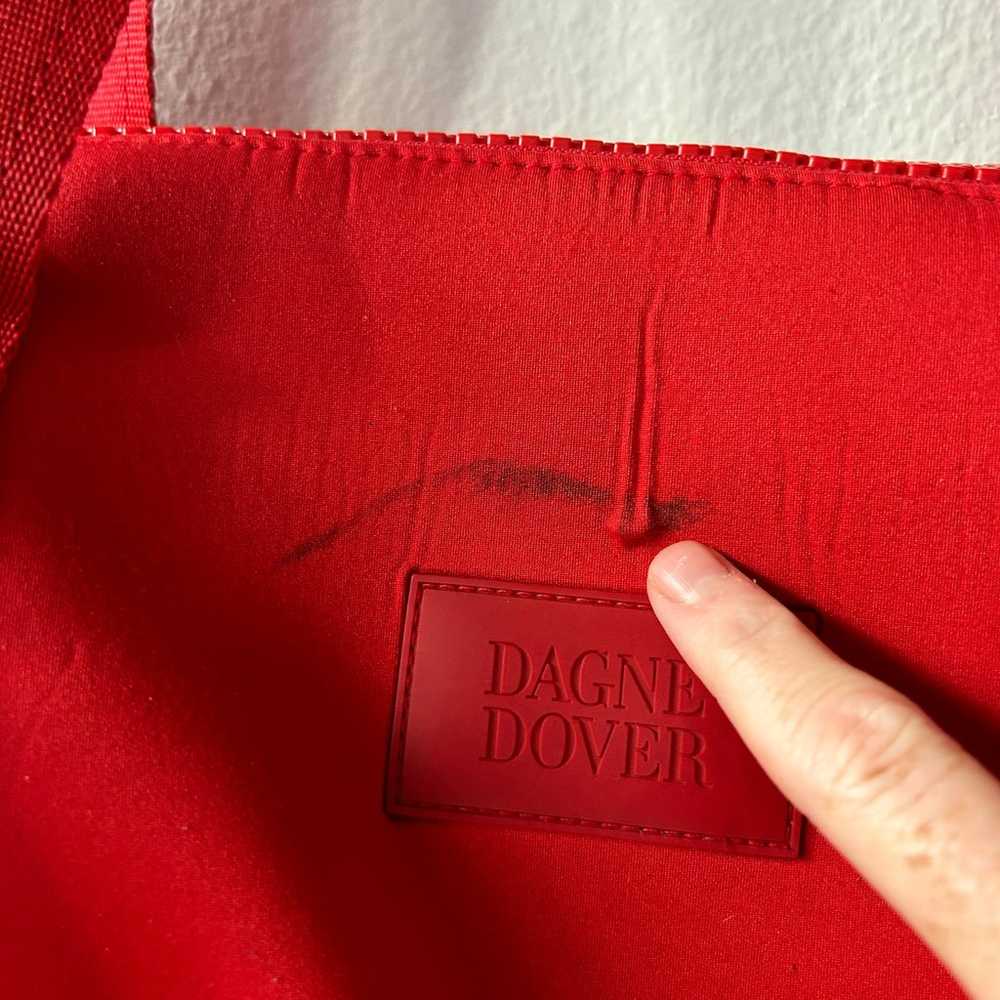 Dagne Dover Large Landon Large Caryall Bag in Red - image 11