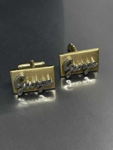 Vintage MCM Signed Anson “George” Name Script Cur… - image 1