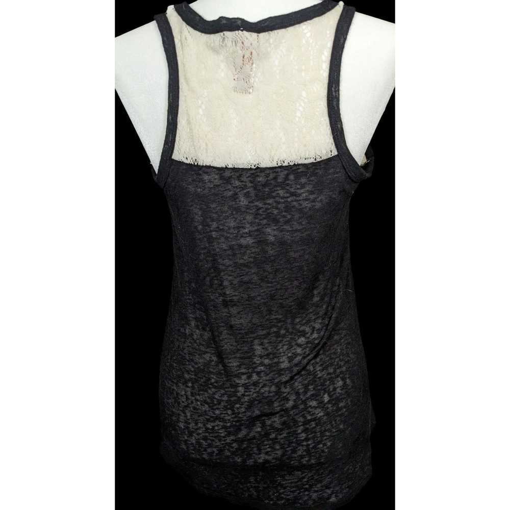 Other Gothic Punk Skull Lace Tank Top by No Bound… - image 3